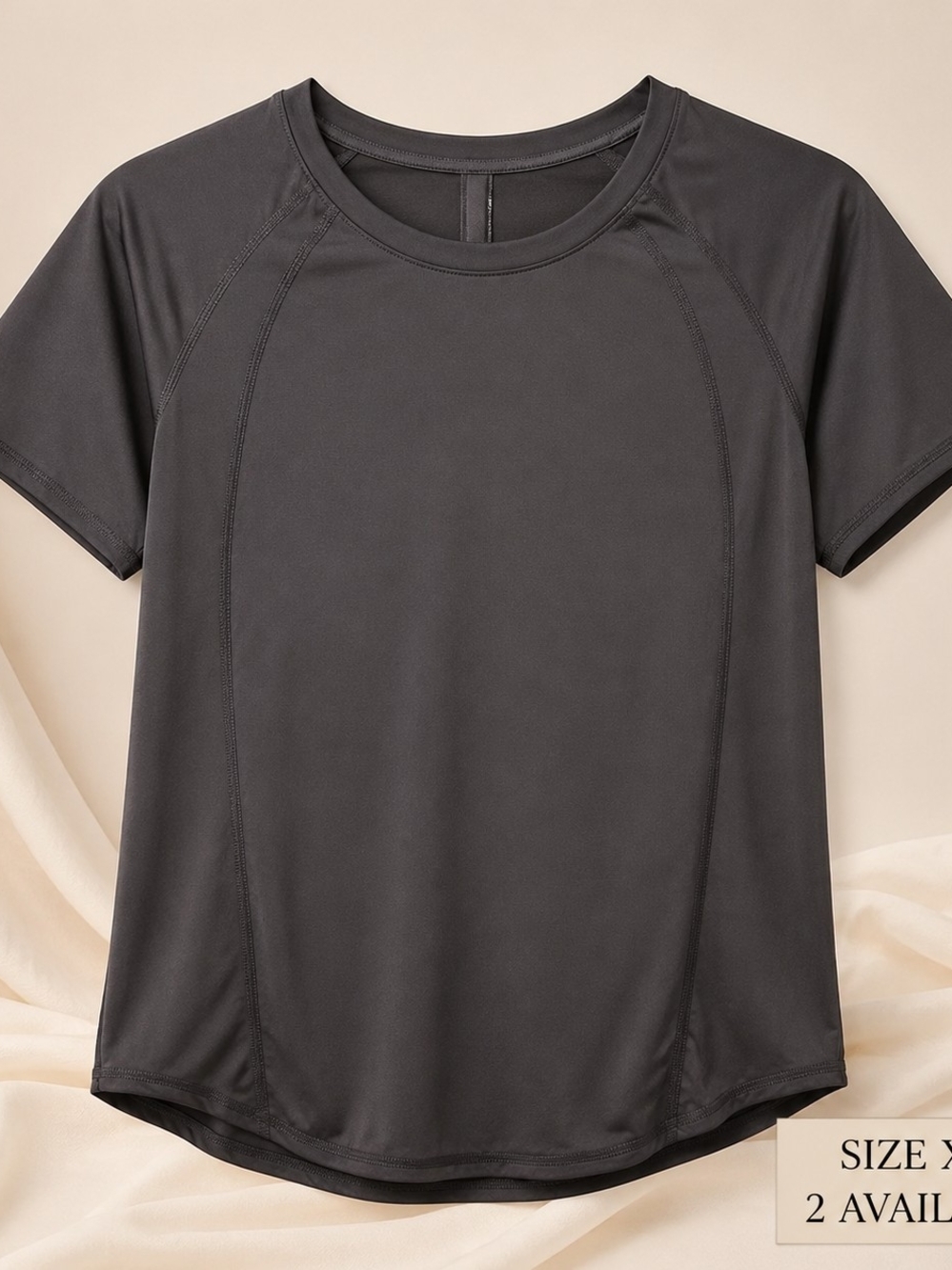 HALARA Women's Short Sleeve Performance Tee - Charcoal